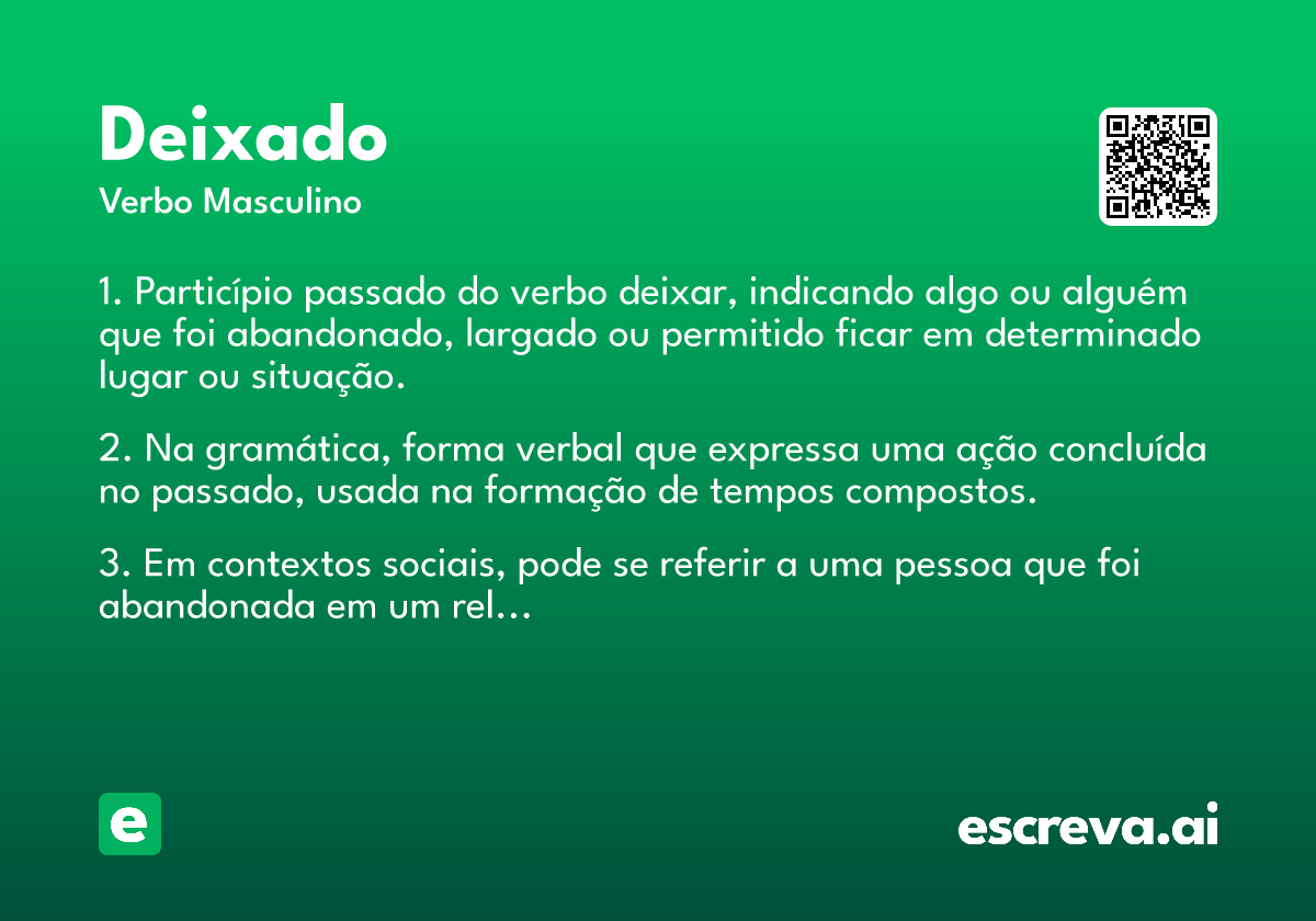 deixado