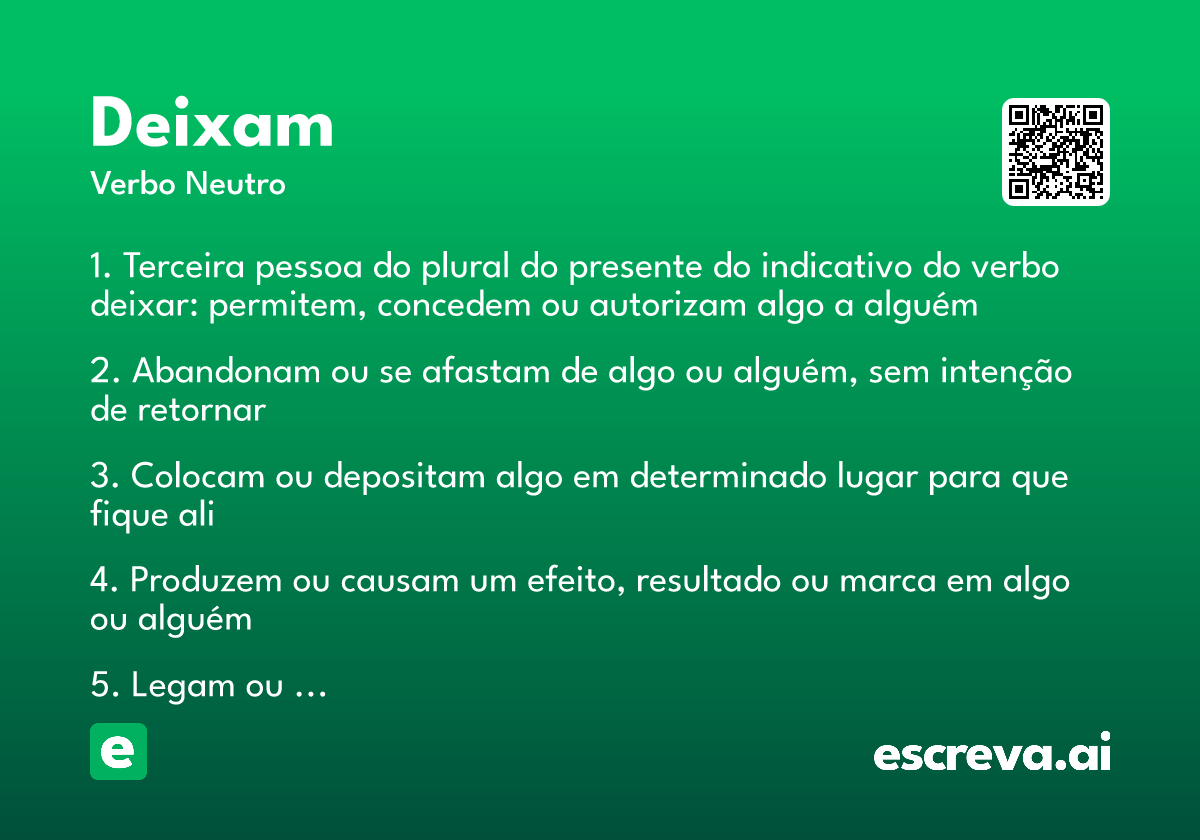 deixam
