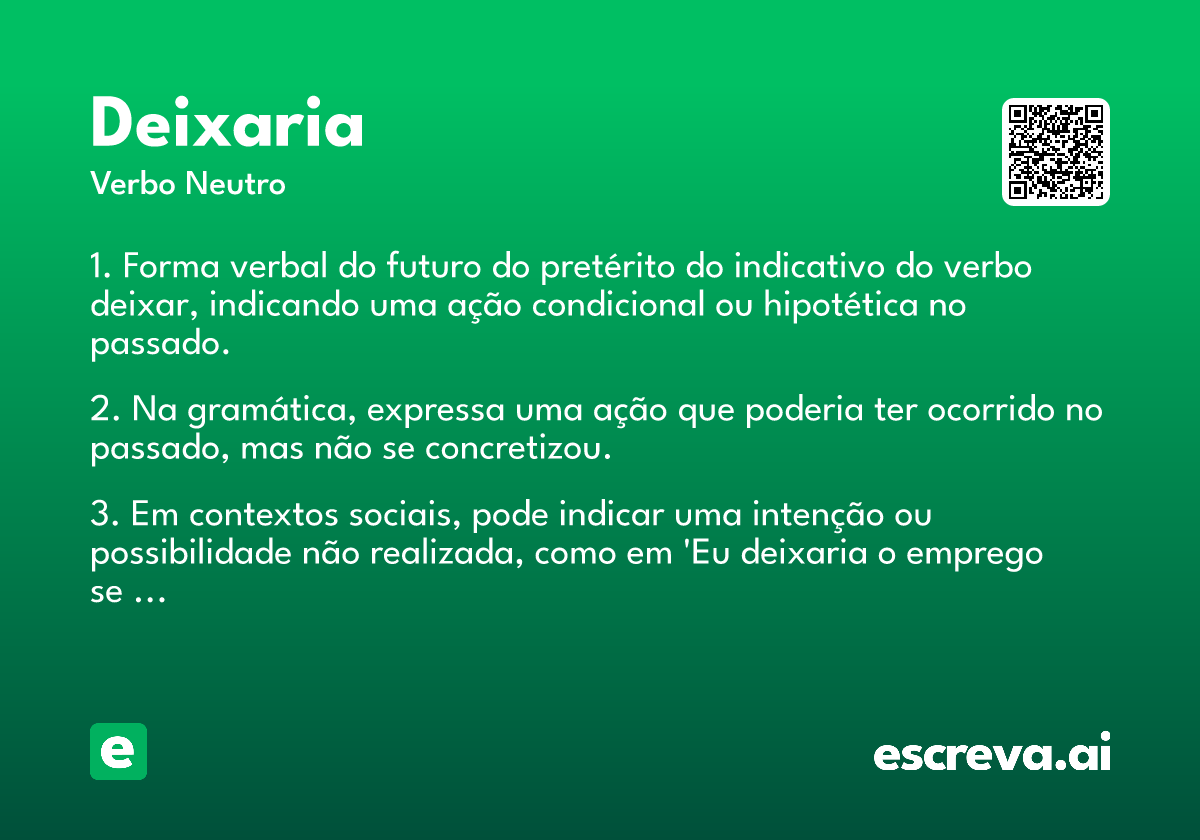 deixaria