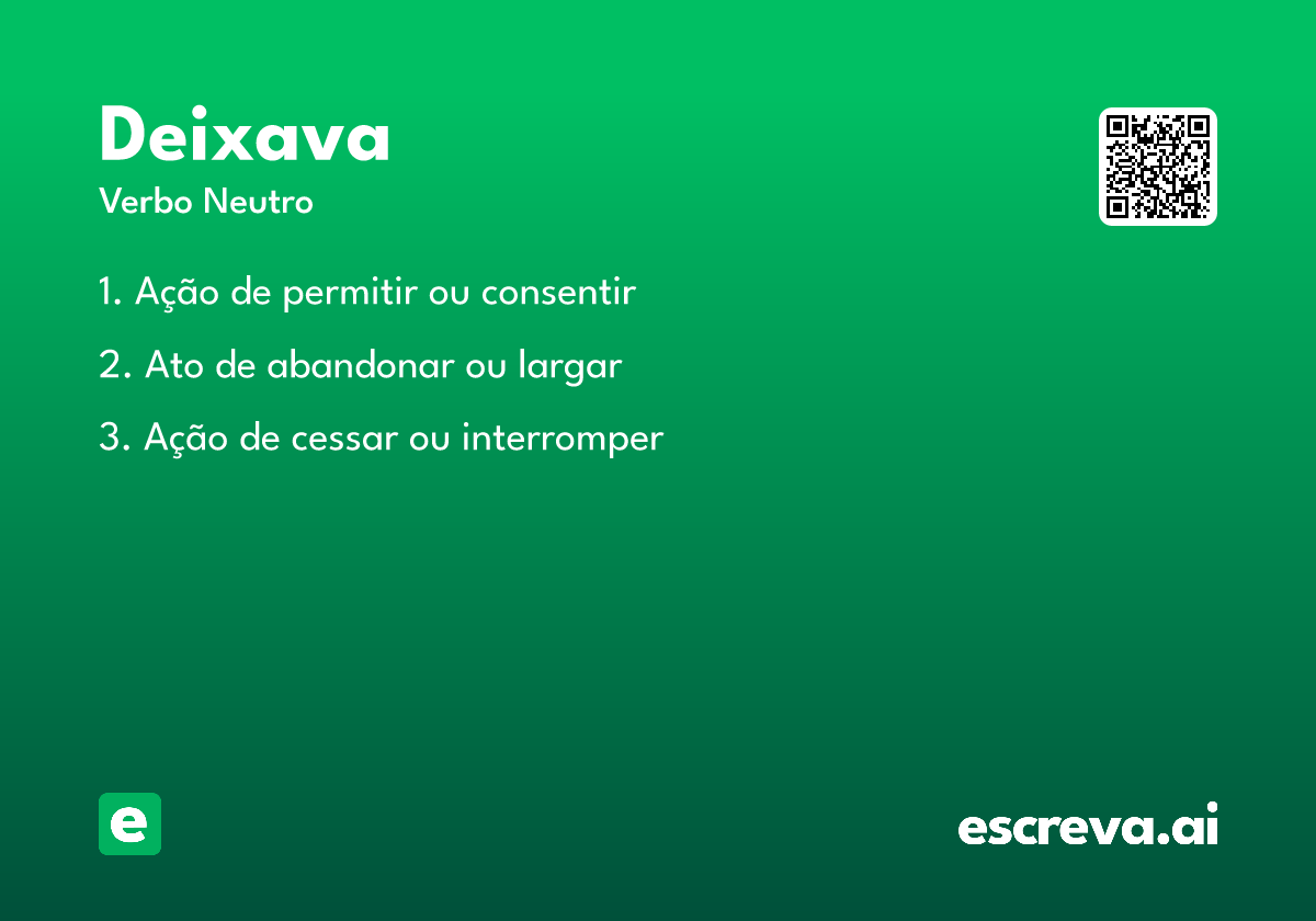 deixava