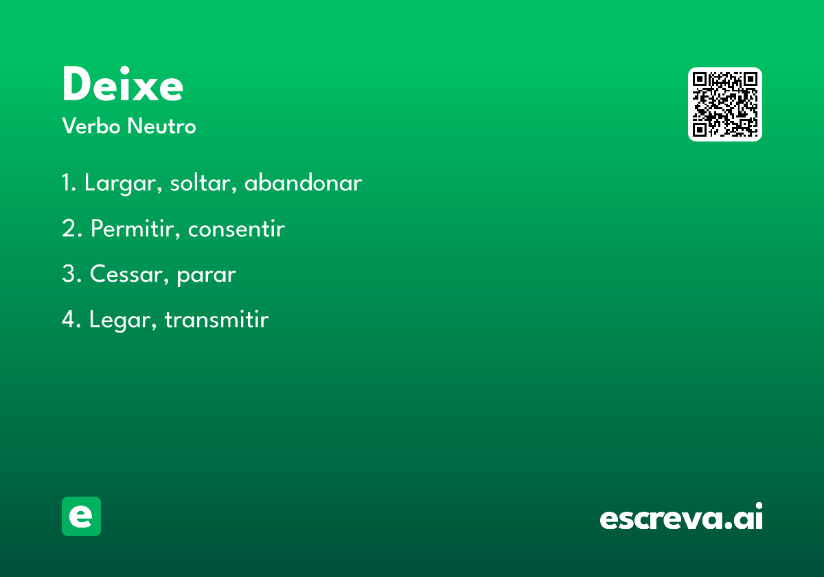 deixe