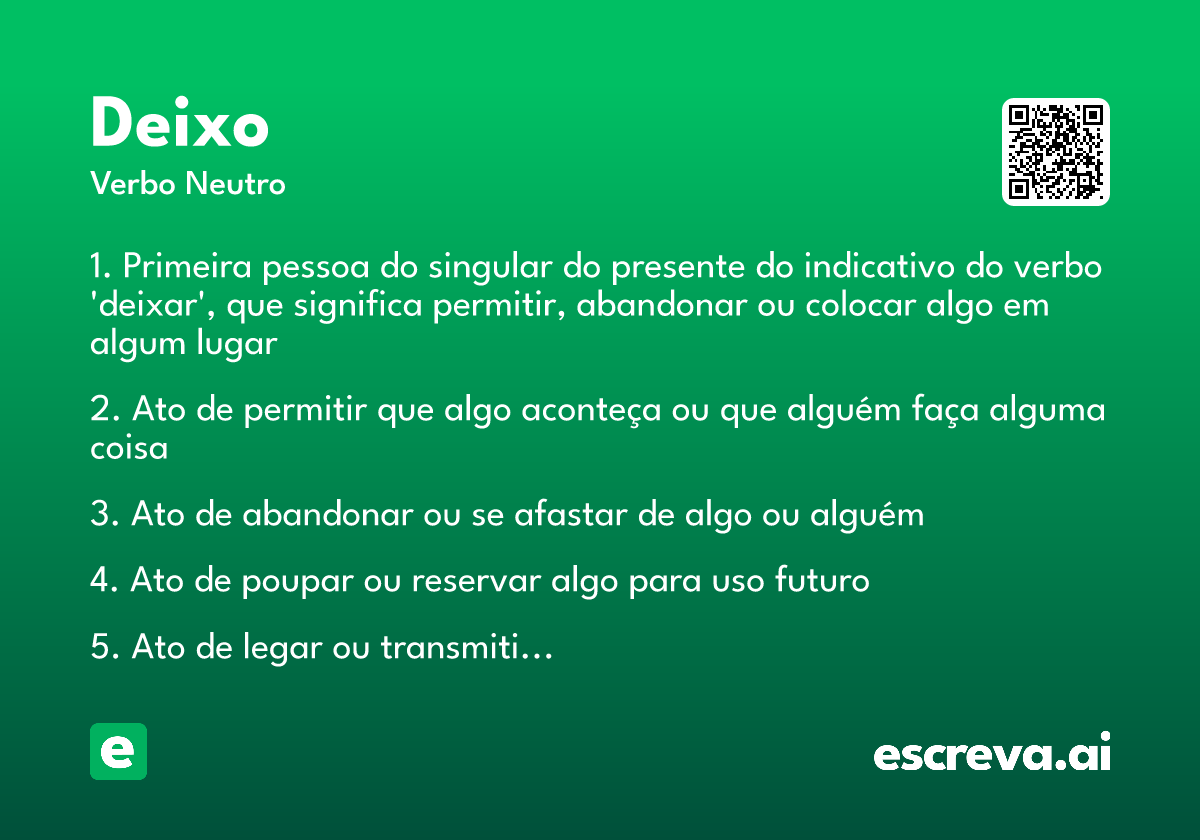 deixo