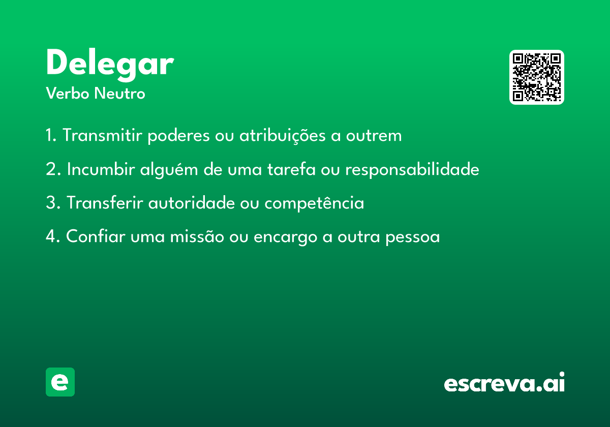 delegar