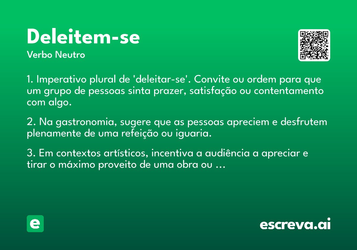 deleitem-se