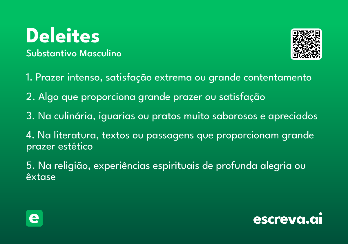 deleites