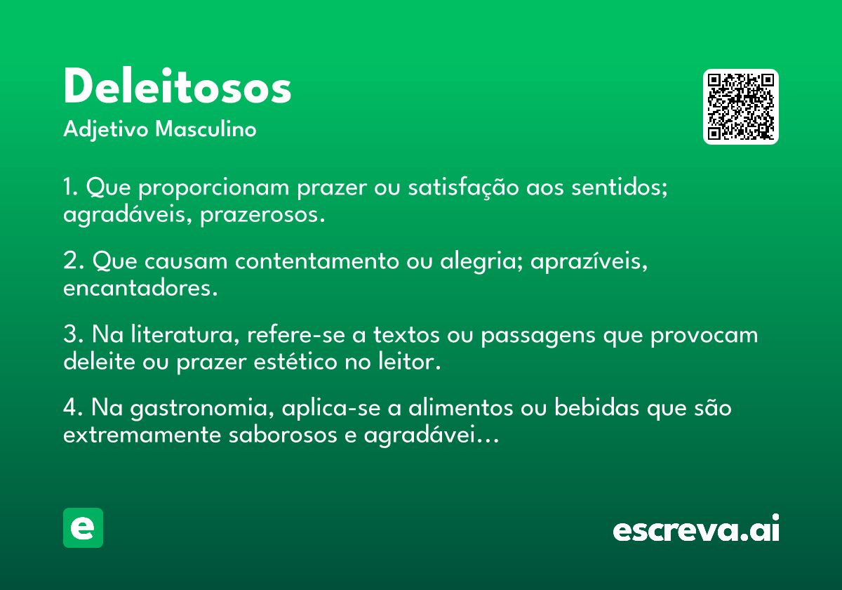 deleitosos
