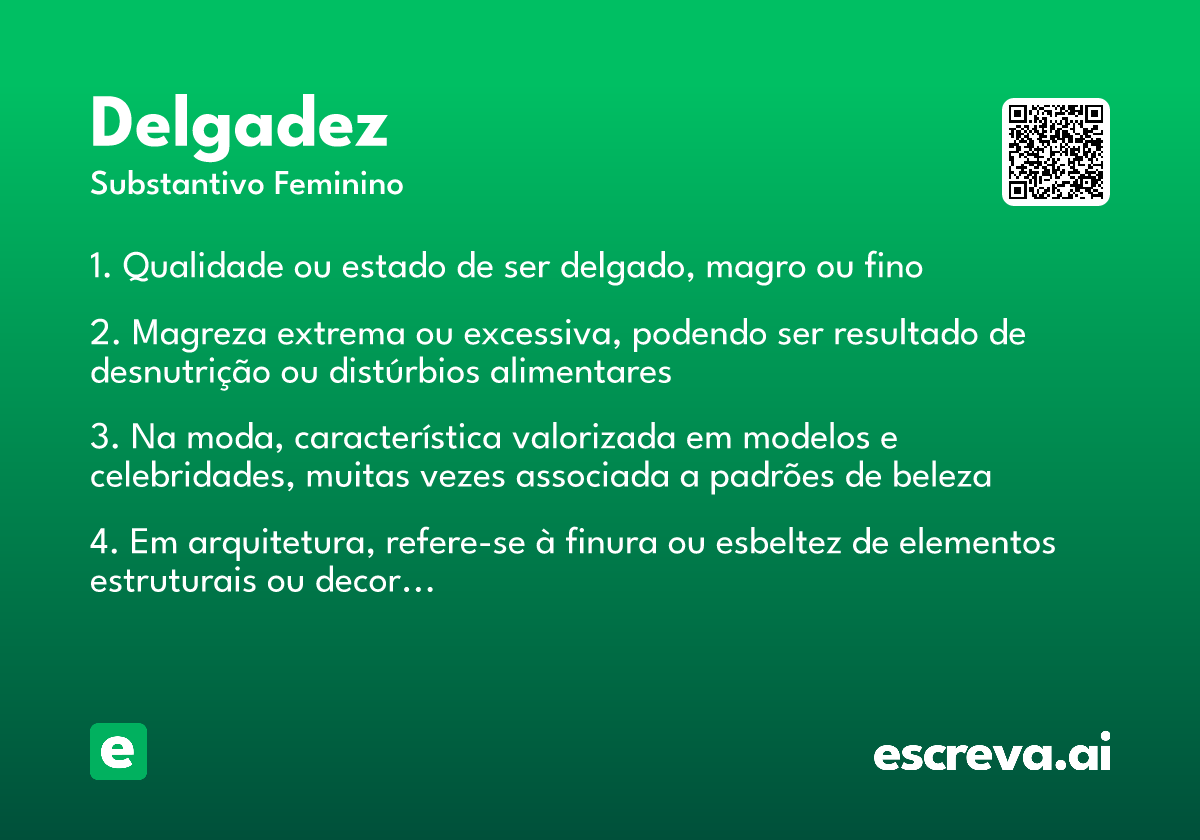 delgadez