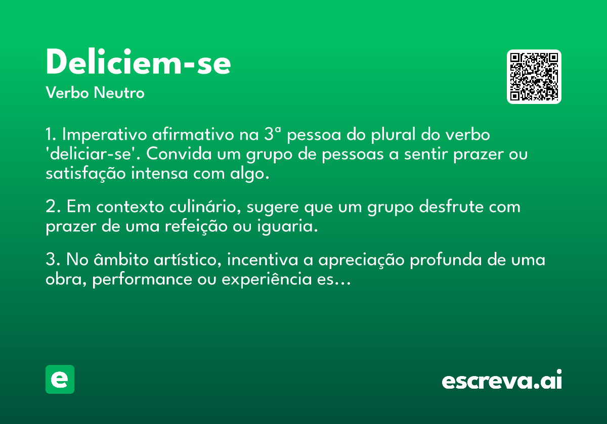deliciem-se