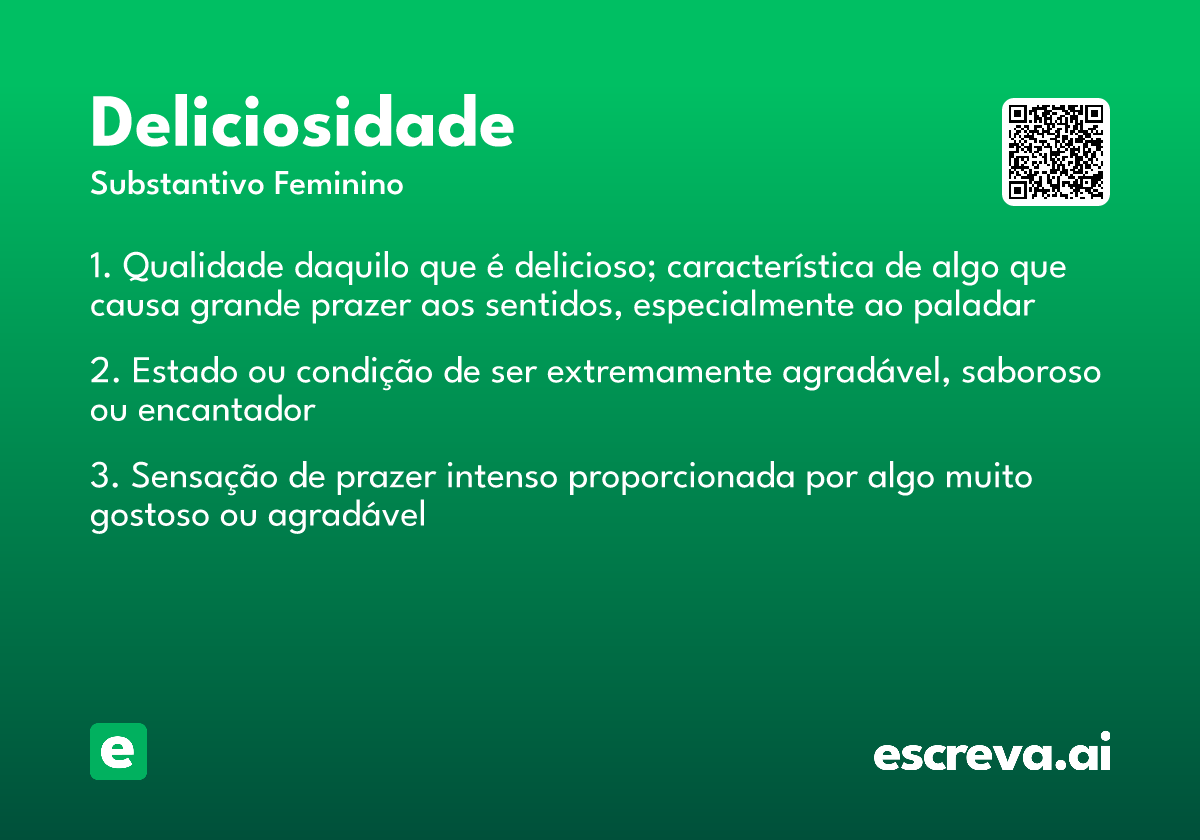 deliciosidade