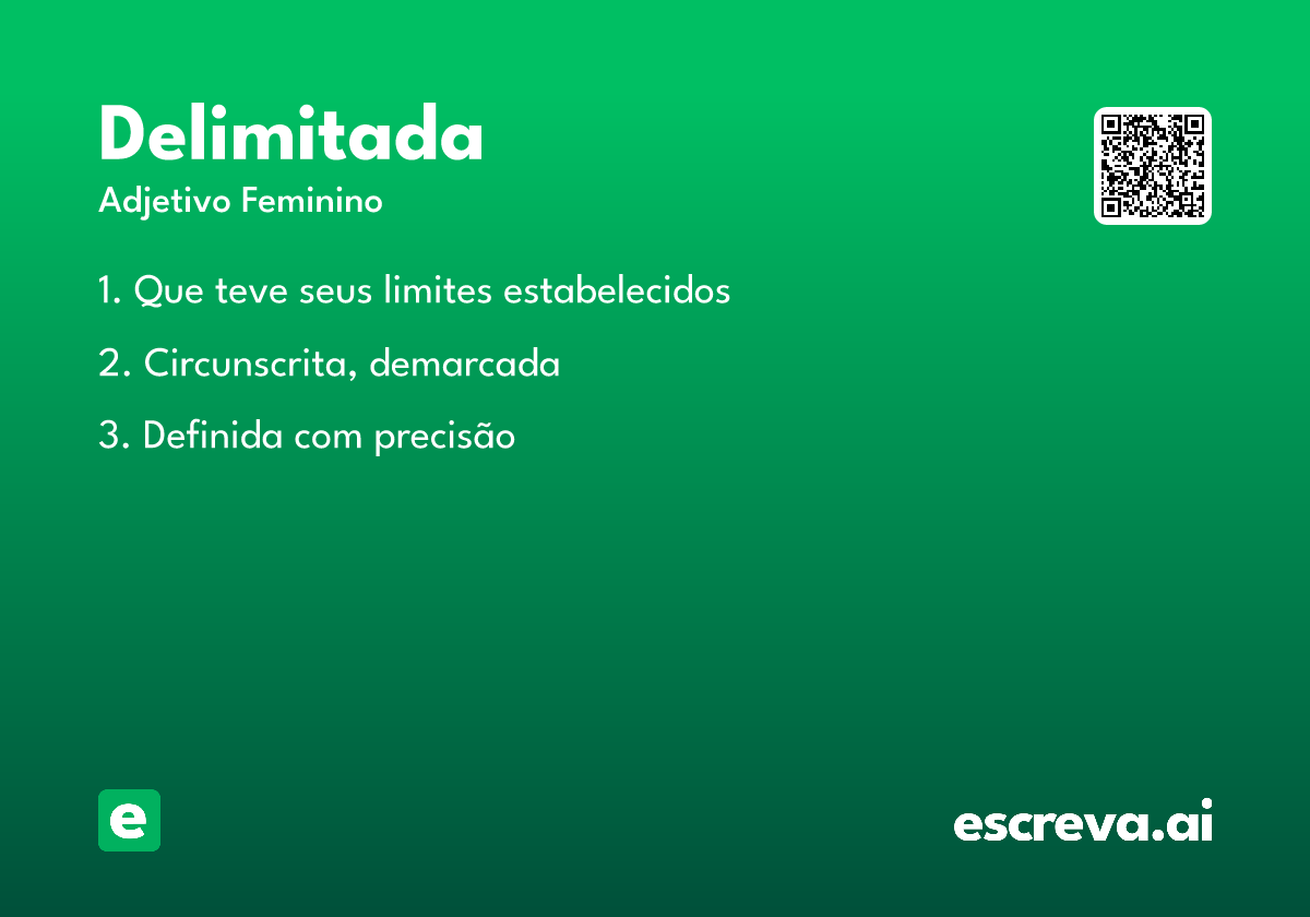 delimitada