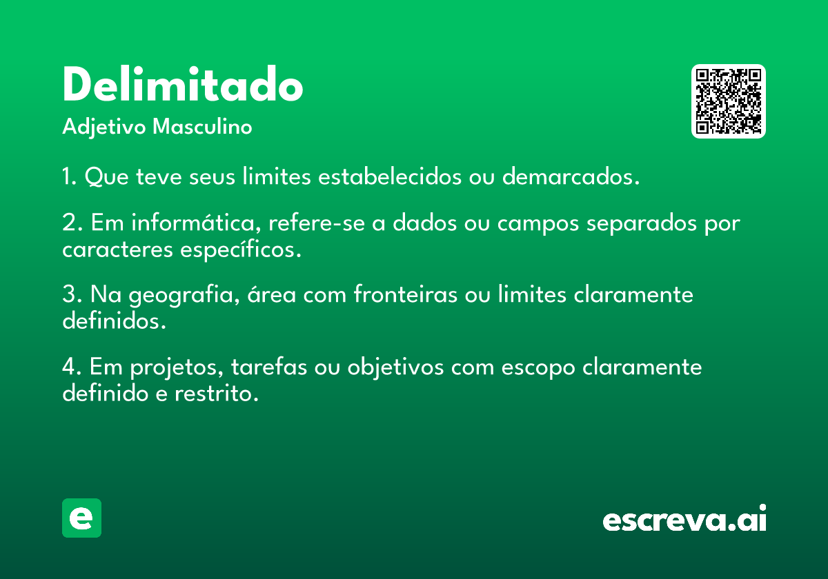 delimitado