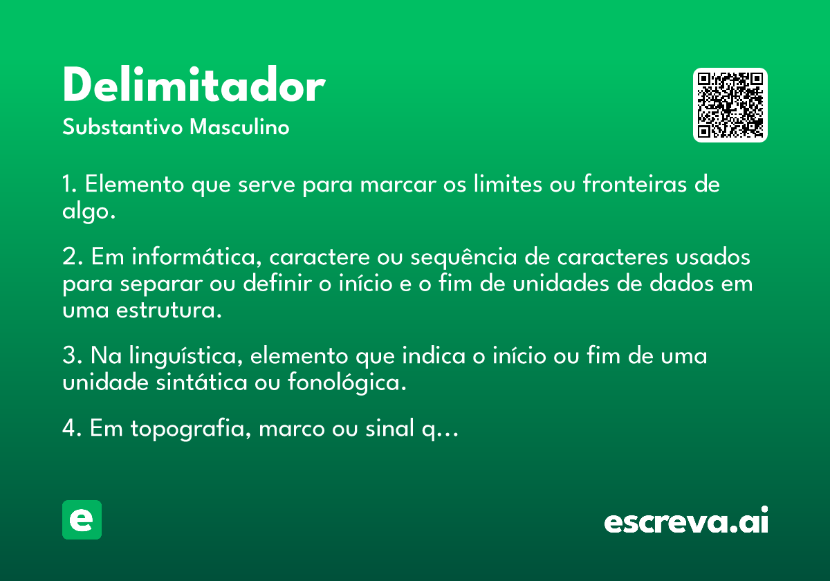delimitador
