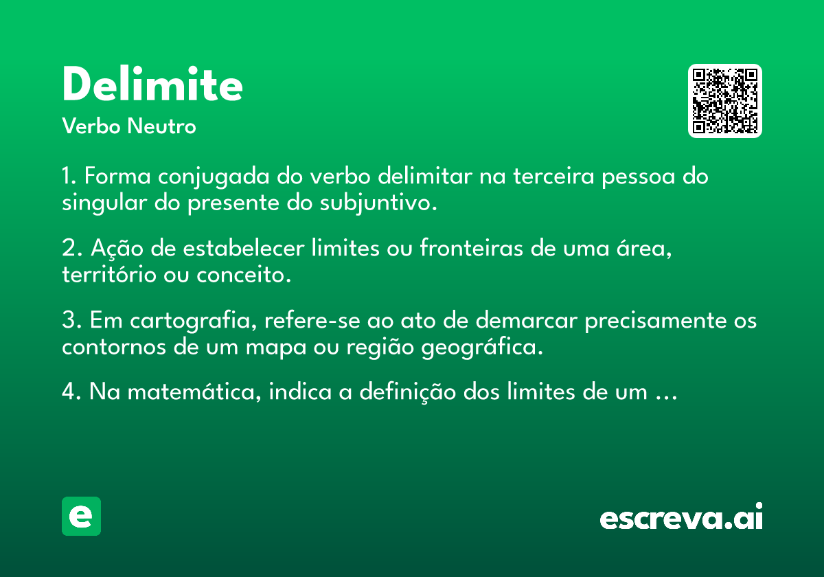 delimite
