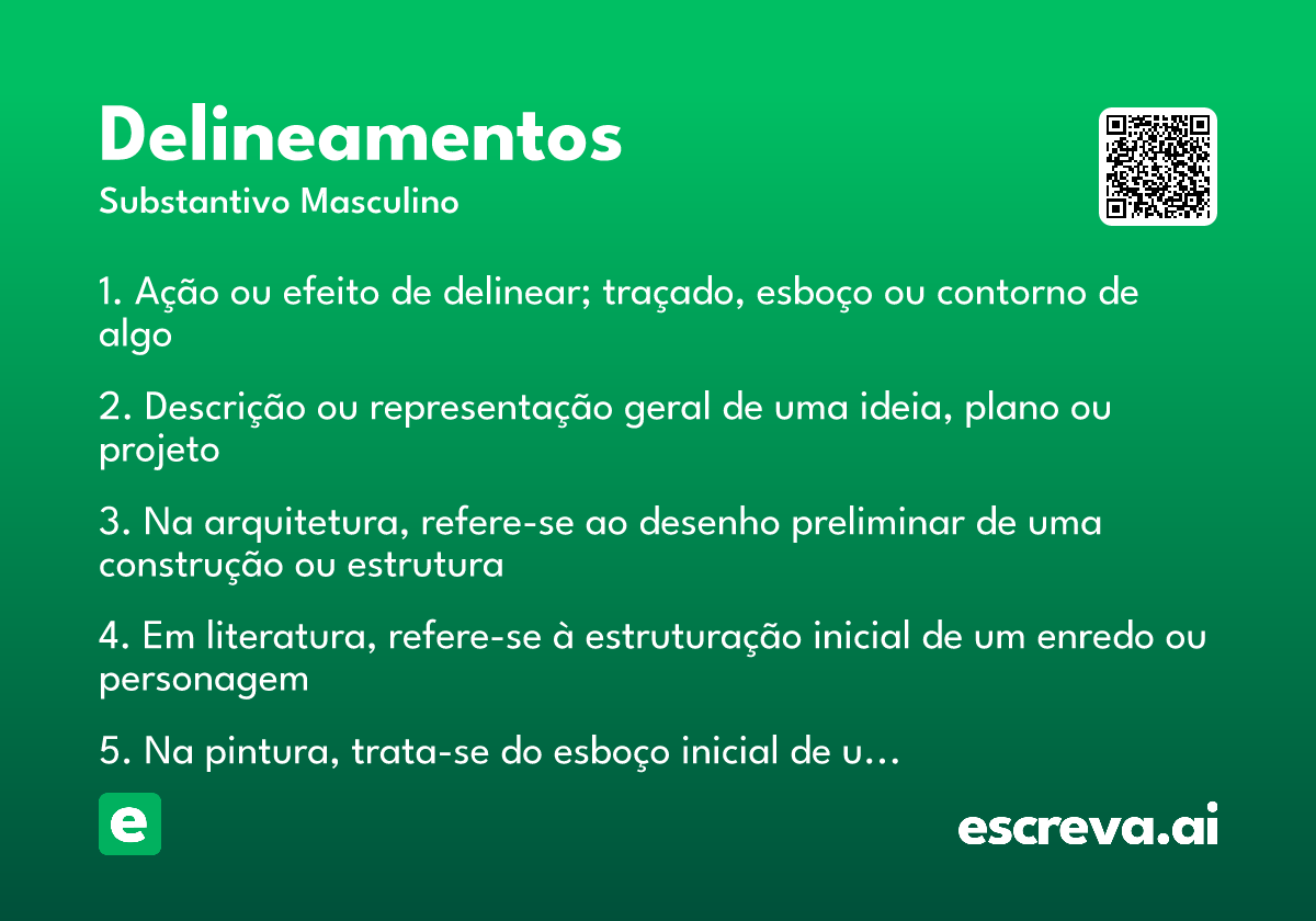 delineamentos