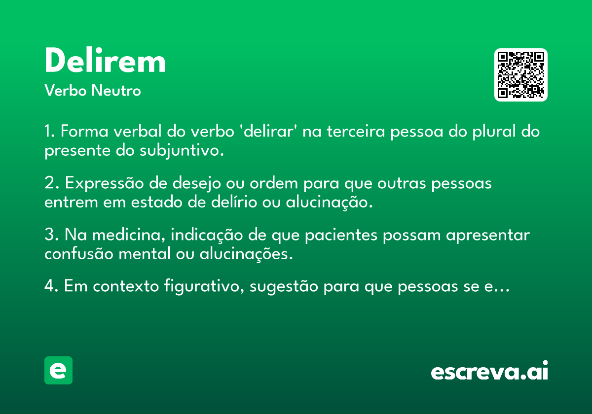 delirem