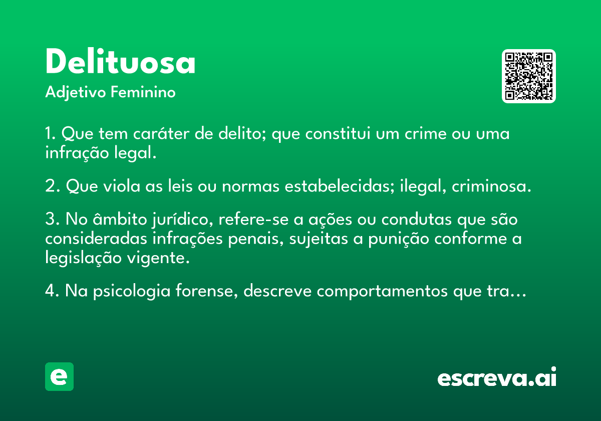 delituosa