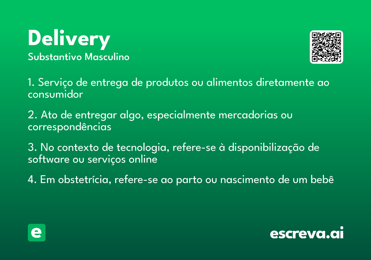 delivery