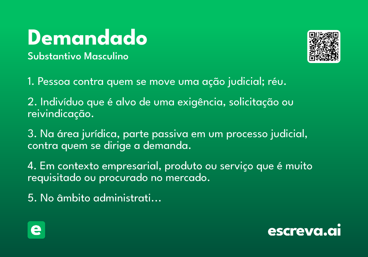 demandado