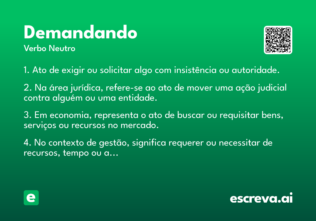 demandando
