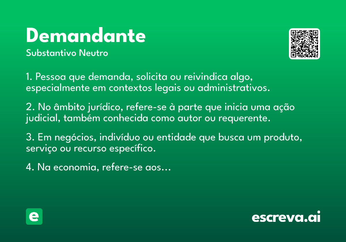 demandante