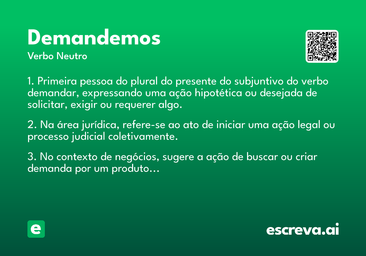 demandemos
