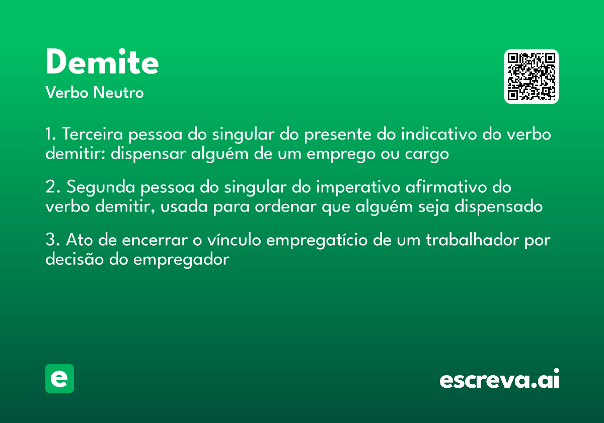 demite