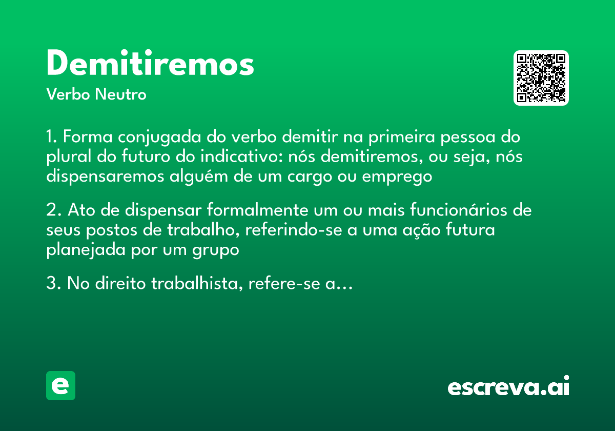 demitiremos