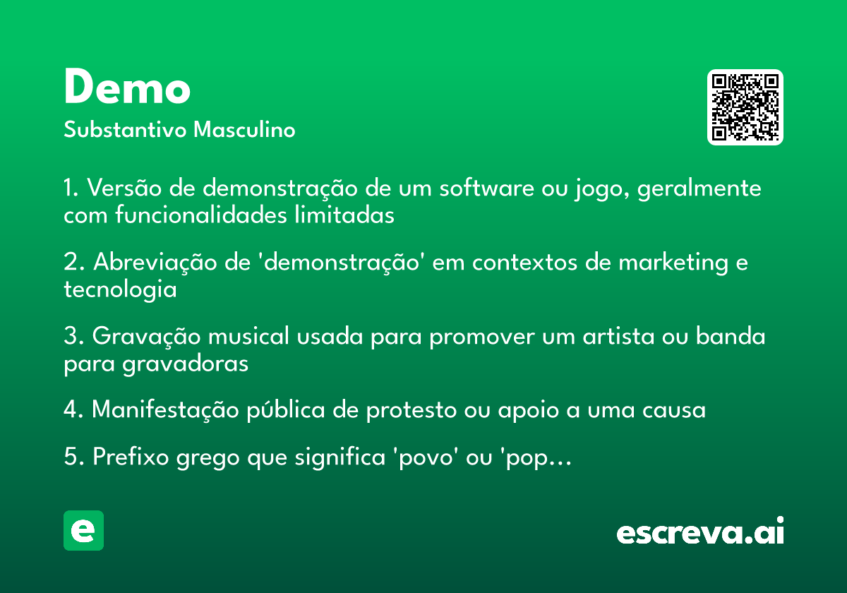 demo