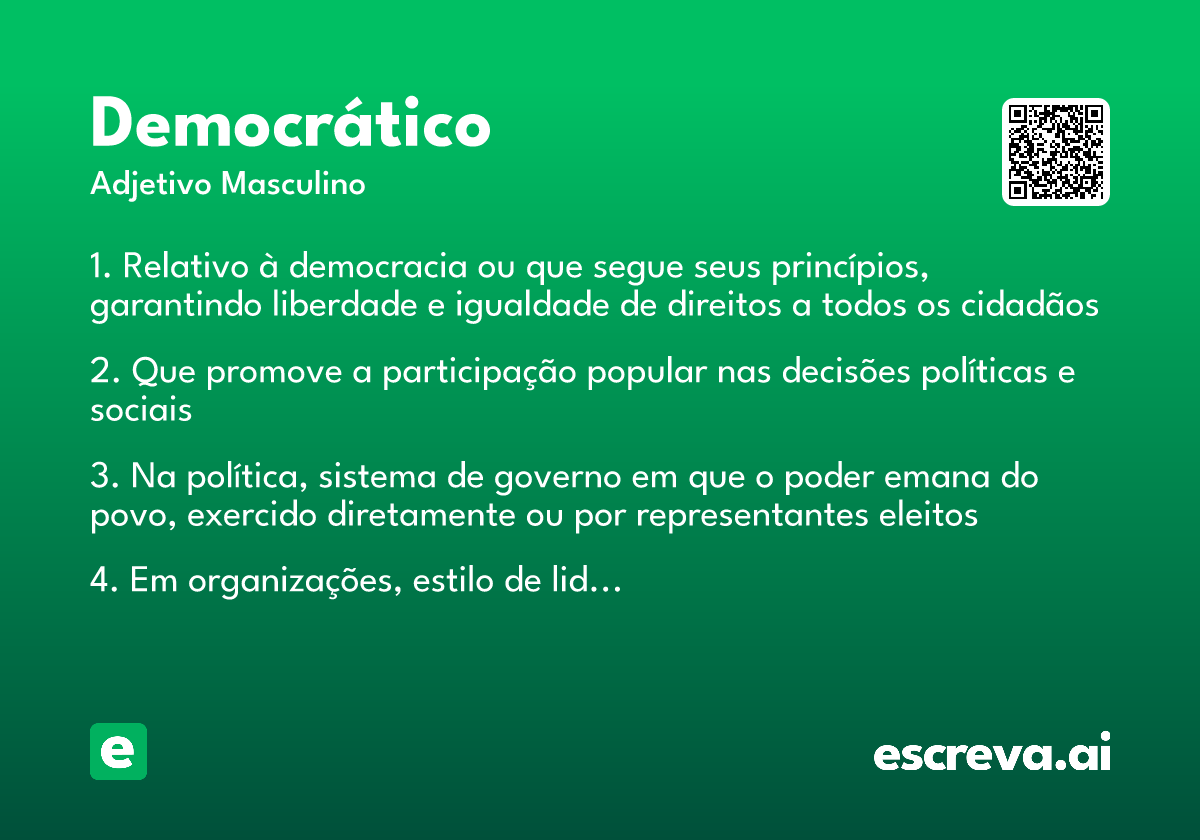 democrático