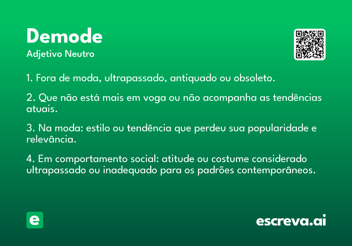 demode