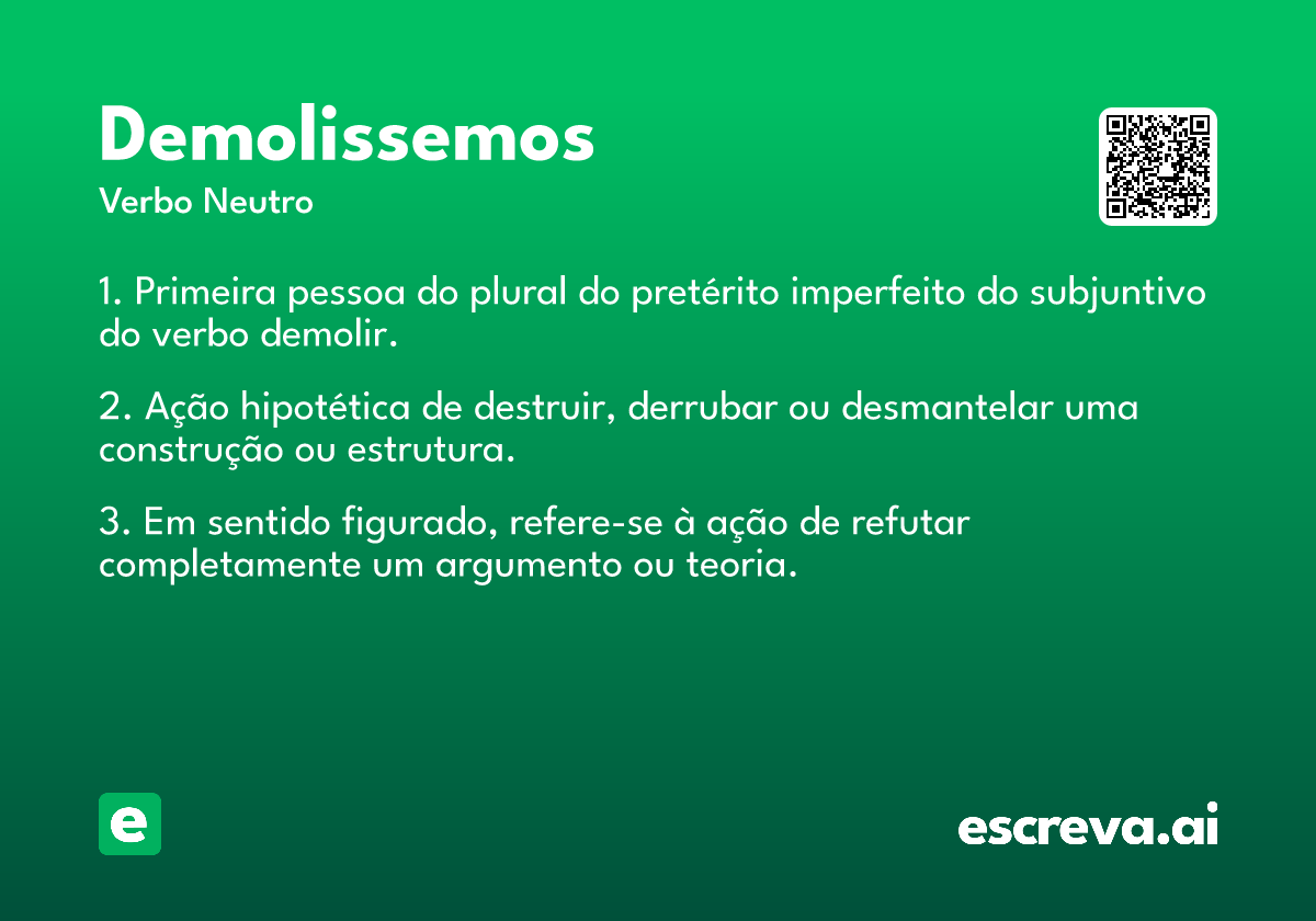 demolissemos