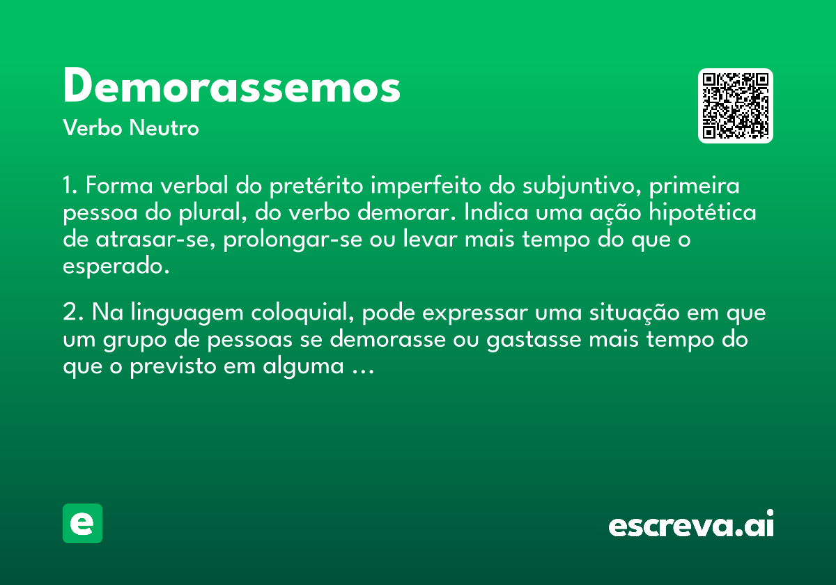 demorassemos