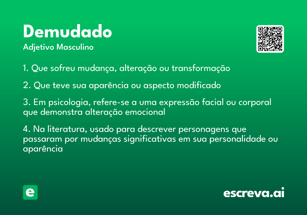 demudado