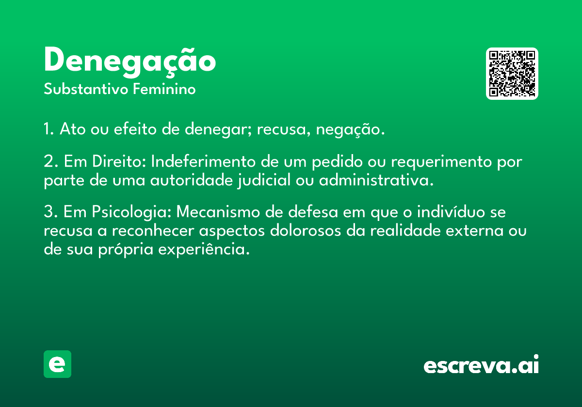 denegação