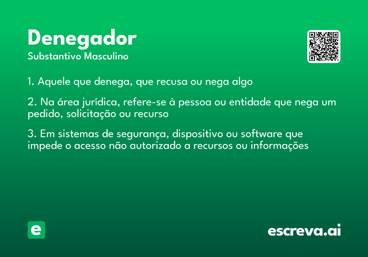 denegador