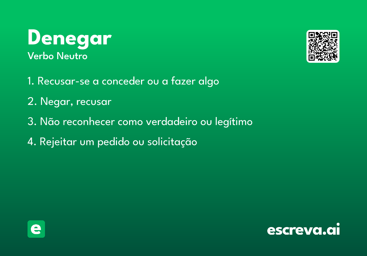 denegar