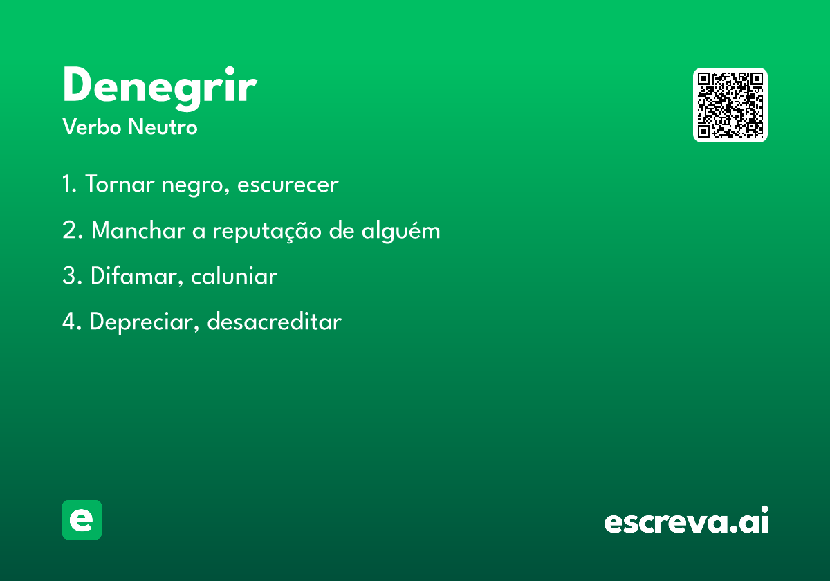 denegrir