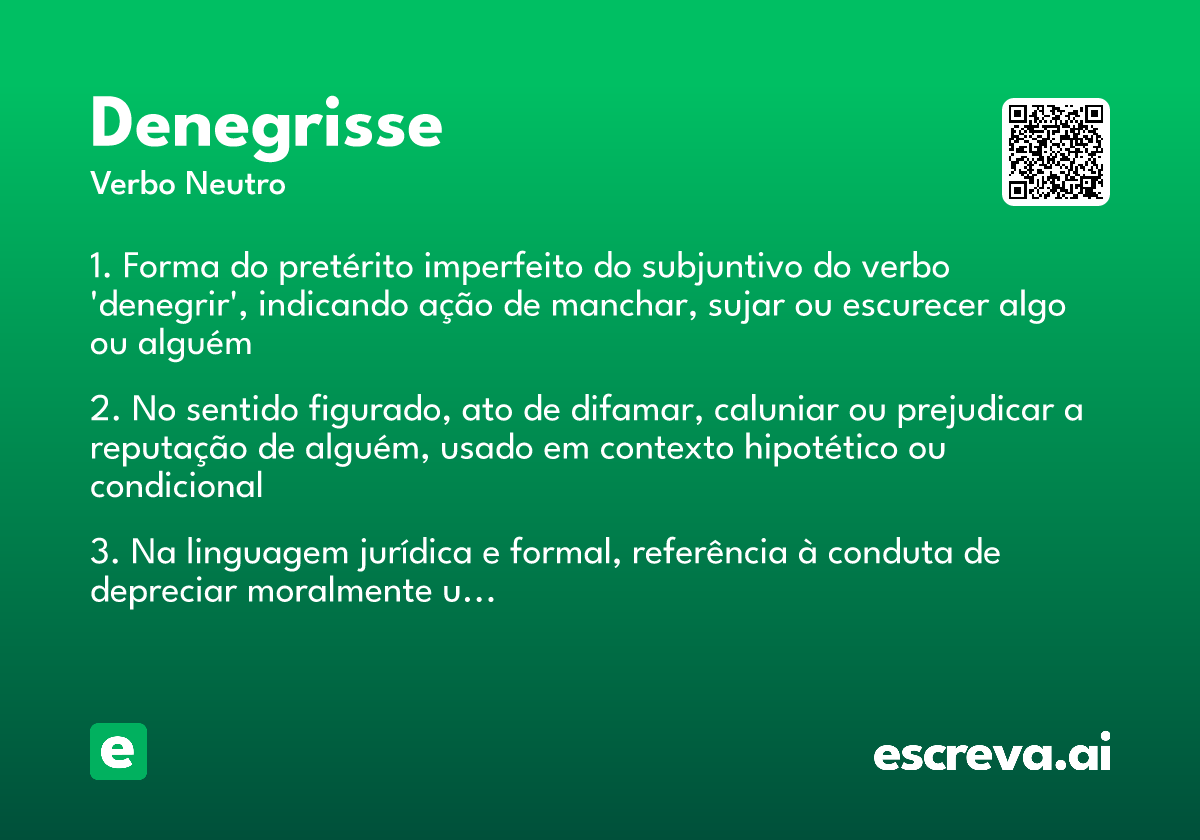 denegrisse