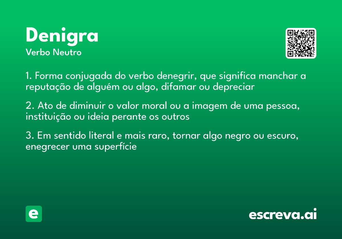 denigra