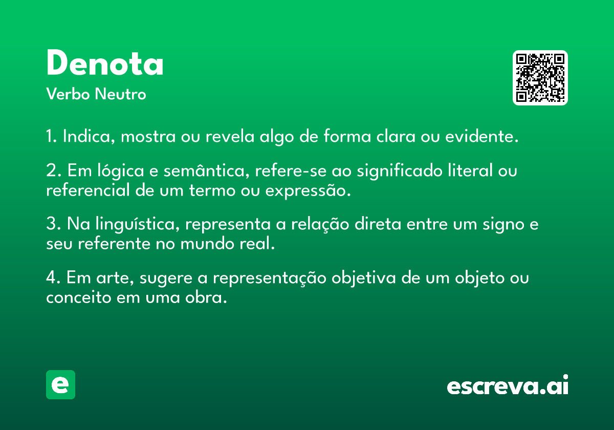denota