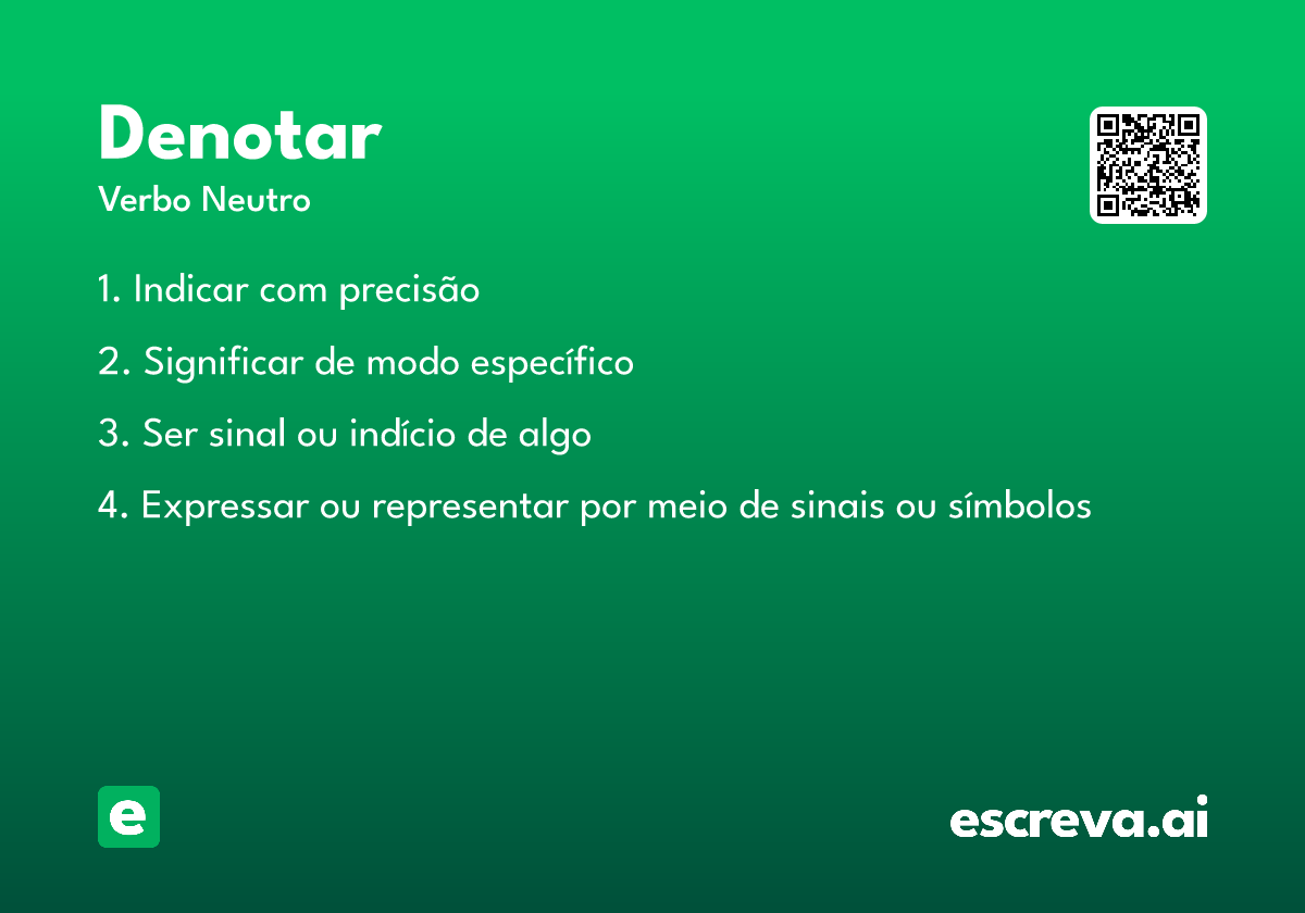 denotar