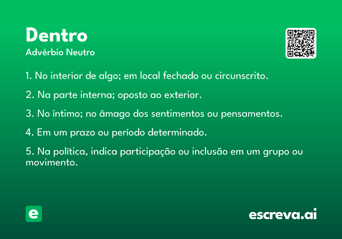 dentro