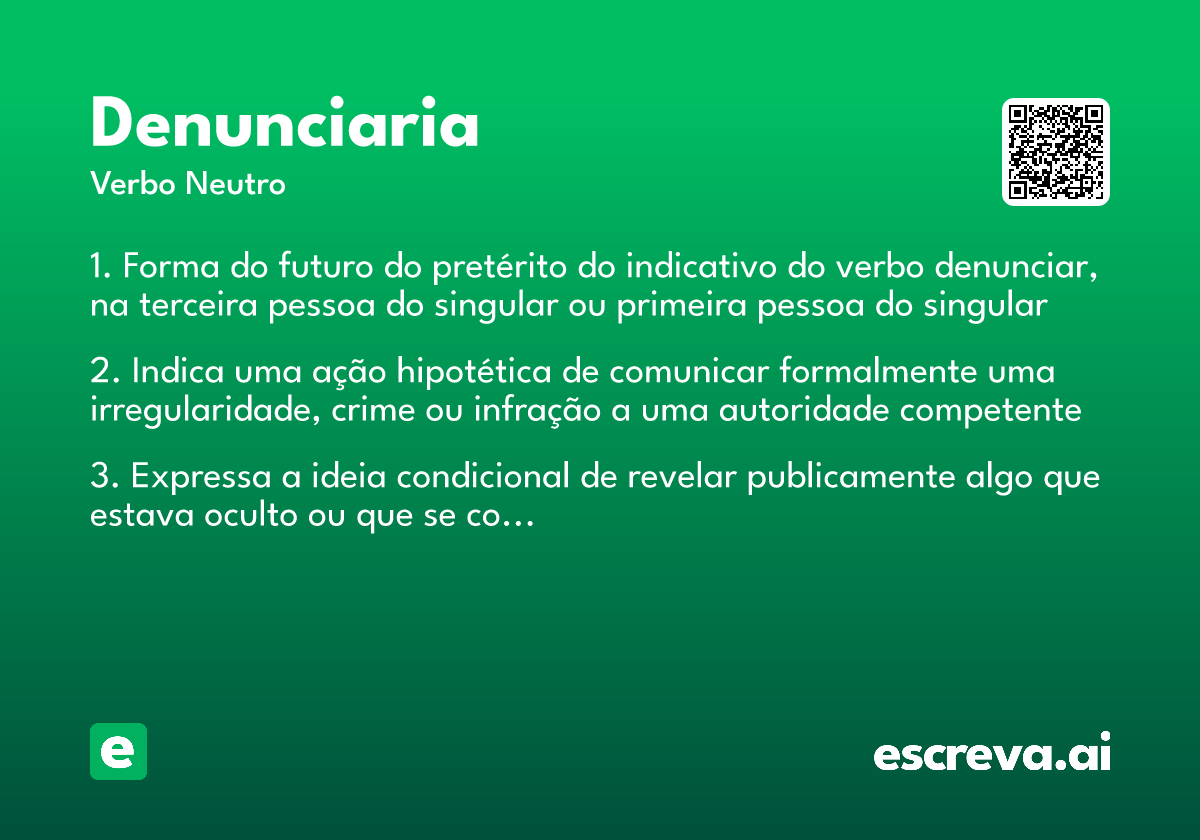 denunciaria