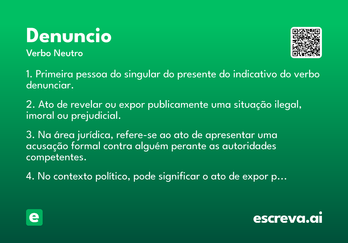 denuncio