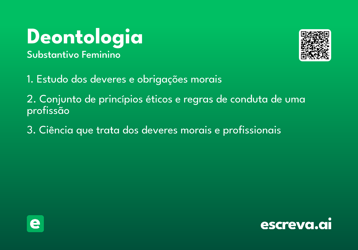 deontologia