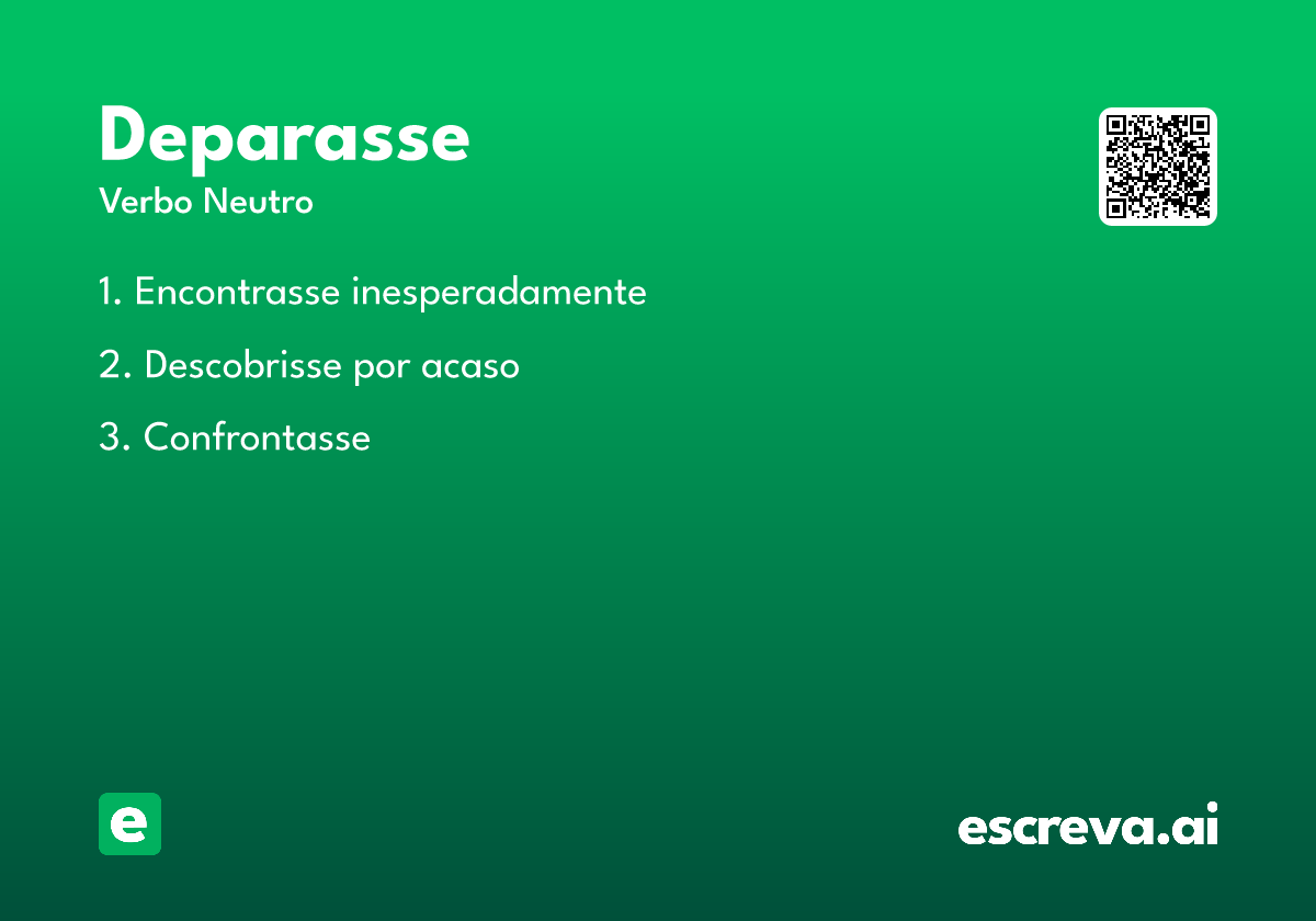 deparasse