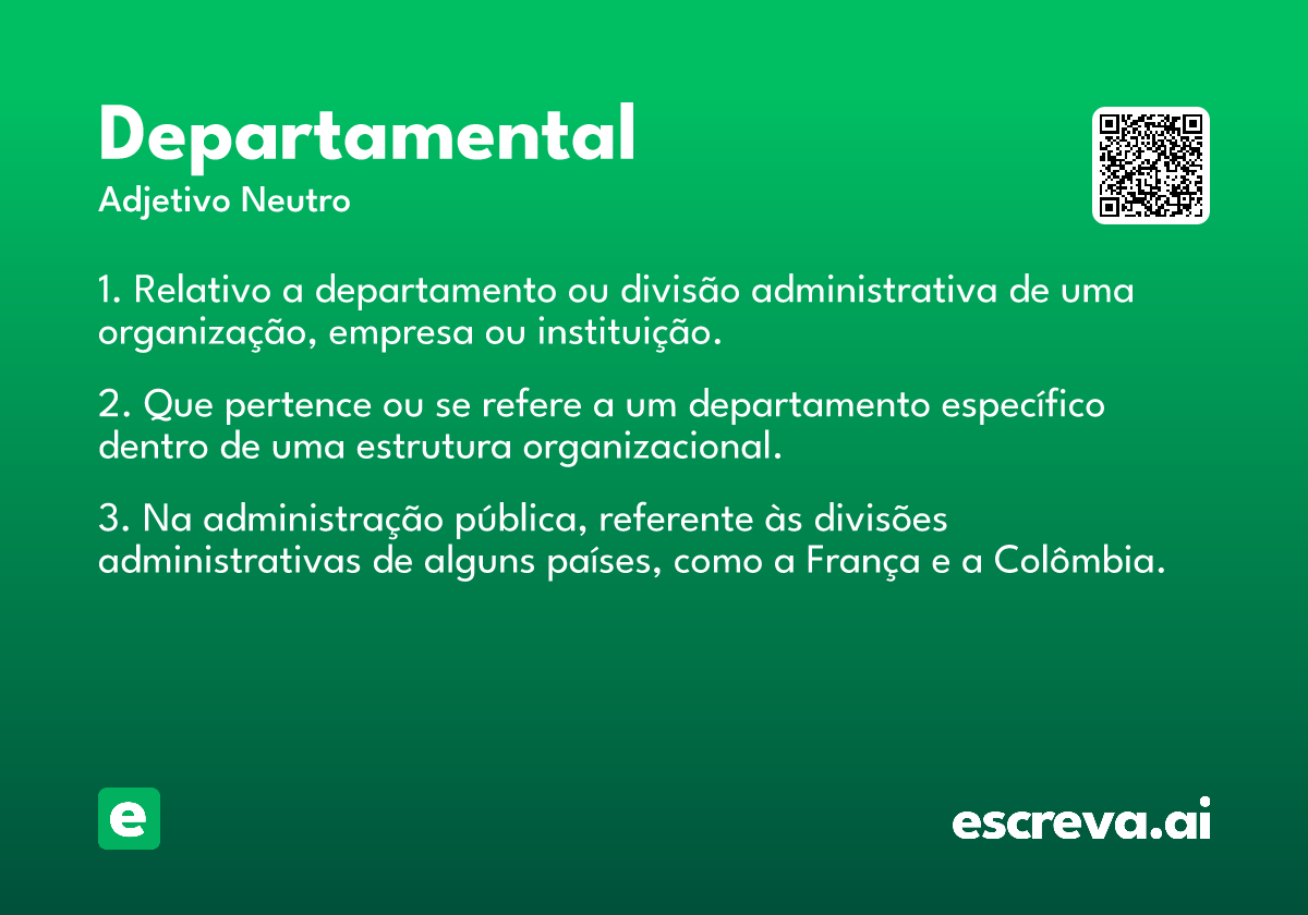 departamental