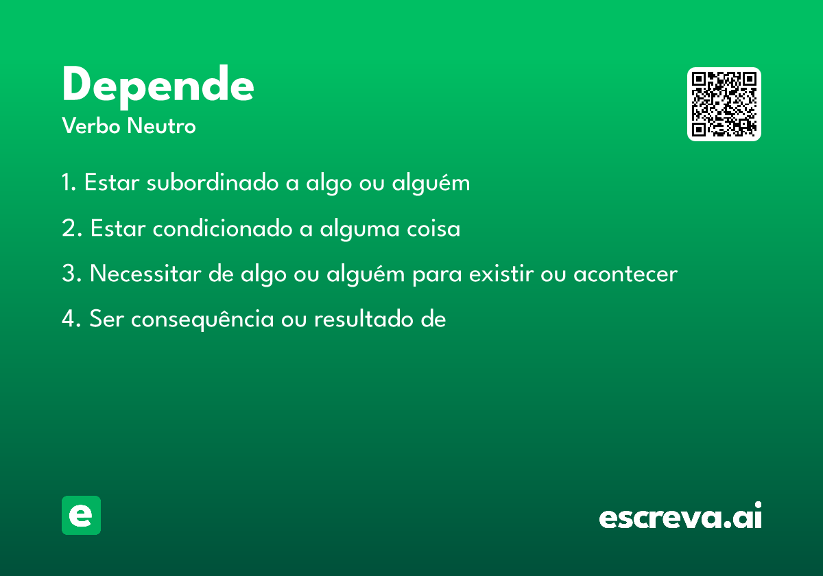 depende