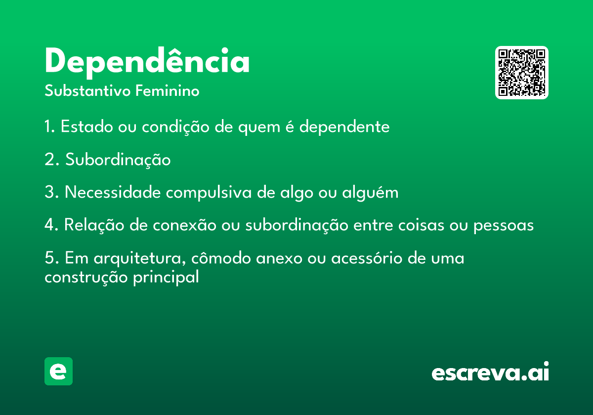 dependência