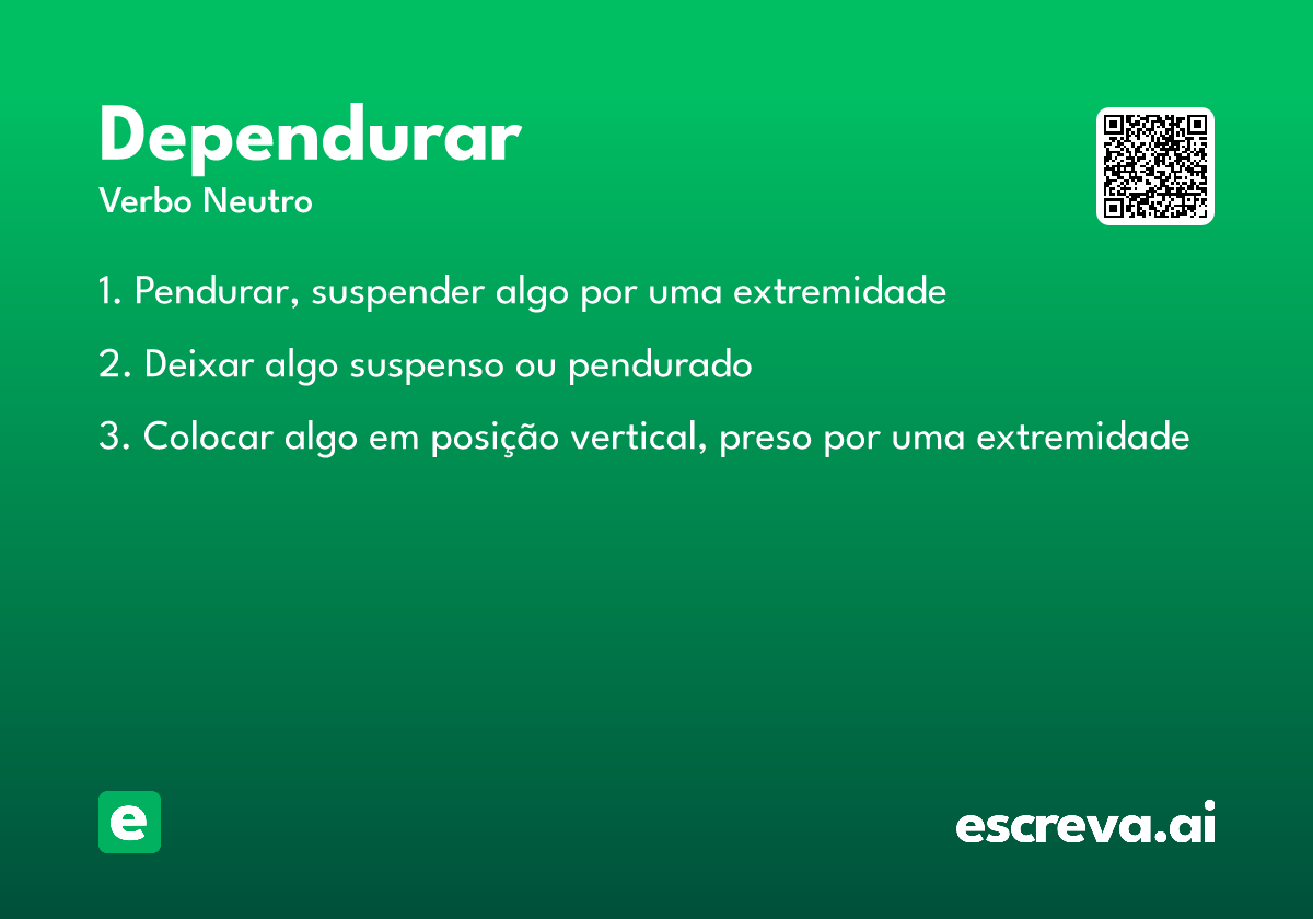 dependurar